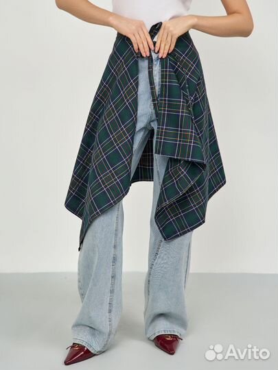 Юбка килт на завязках