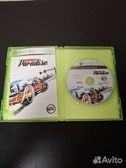 Burnout paradise classic Xbox 360