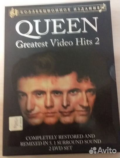DVD группы queen