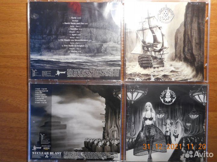 Gothic metal;Gothic doom;Goth-rock;Lacrimosa CD