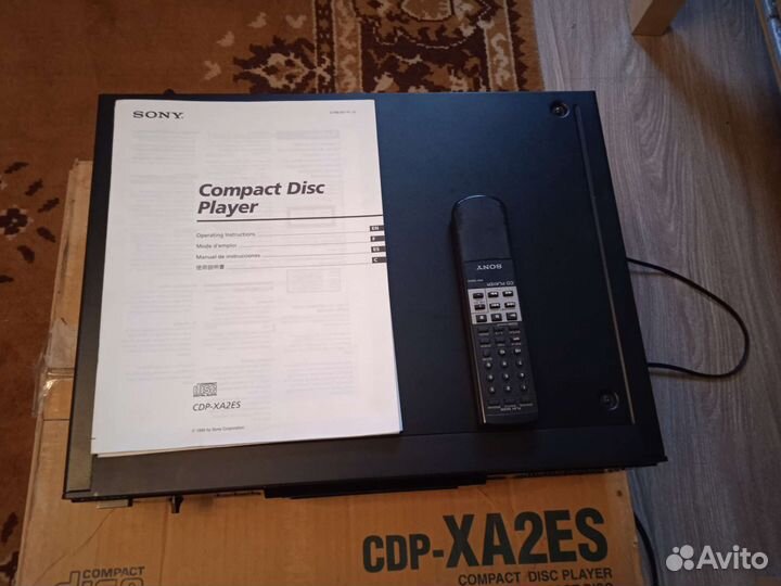 Сд плеер sony xa2es + провода