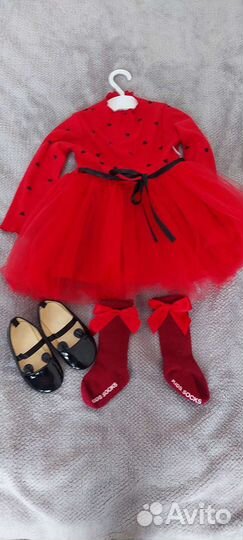 Платье для девочки 80-86