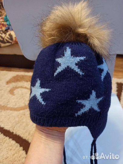 Шапка для мальчика зима