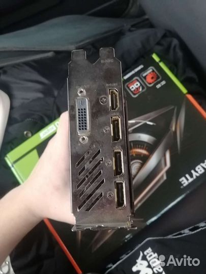 Видеокарта rx580 4gb