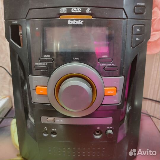Музыкальный центр BBK на запчасти