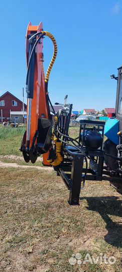 Экскаваторная установка для трактора, бревнозахват