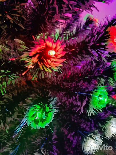 Елка светодиодная снежная 150 см