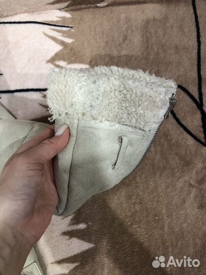 Дубленка искусственная женская авиатор S(42)