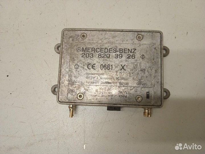 Блок электронный Mercedes-Benz C-Class W203 2.0