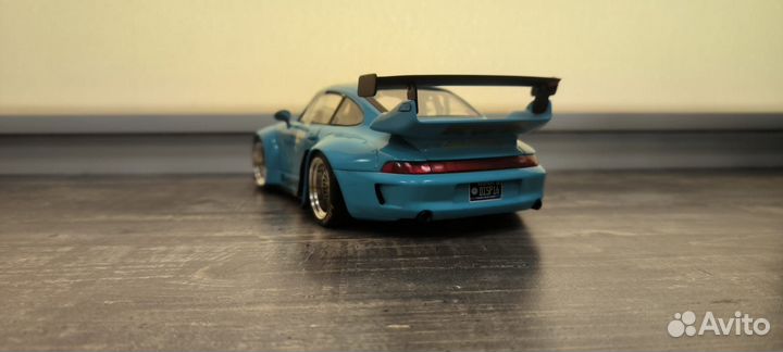 Solido 1:18 - Porsche RWB 2018 - Лазурный