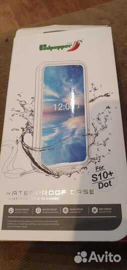 Чехол на samsung galaxy s10 plus водонепроницаемый