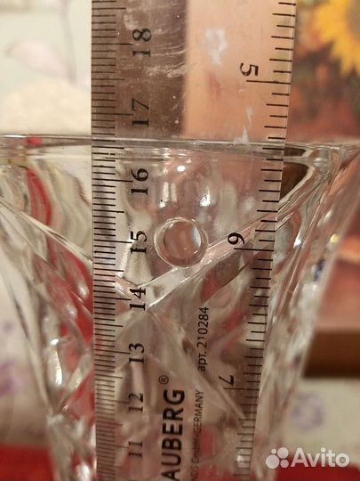 Ваза стекло СССР