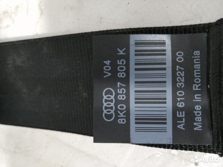 Ремень безопасности задний Audi A4 (B8, 8k5) 2007