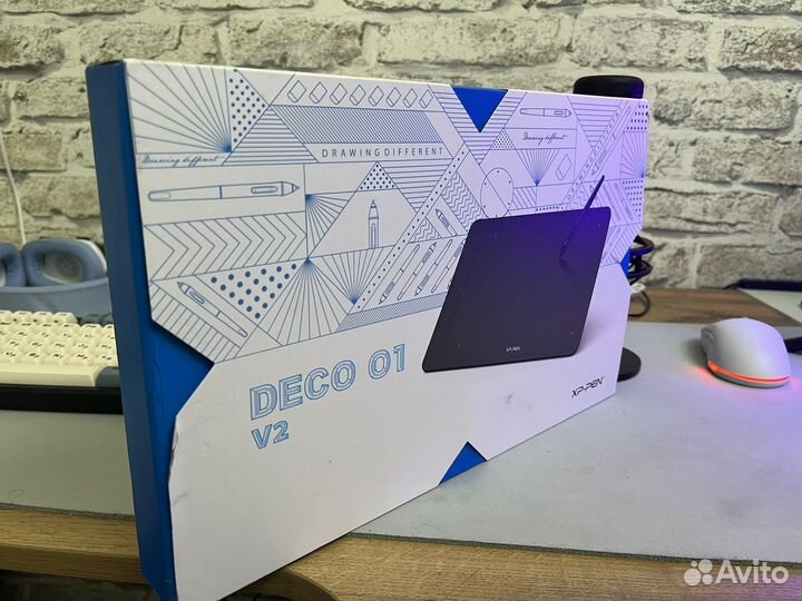 Графический планшет XP Pen deco 01 v2