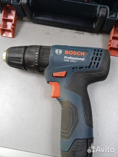 Отличный шуруповёрт ударный Bosch GSB120-Li
