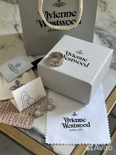 Кольцо Vivienne Westwood двойное