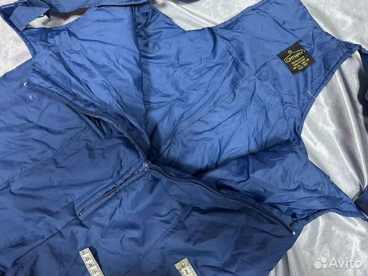 Комбинезон штаны зимние полукомбинезон 50 52