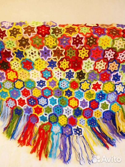 Шаль шерстяная