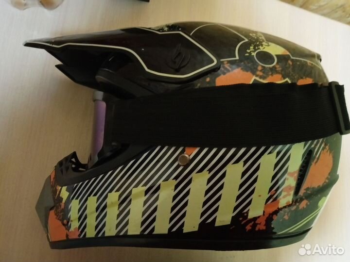 Кроссовый шлем dot virtue