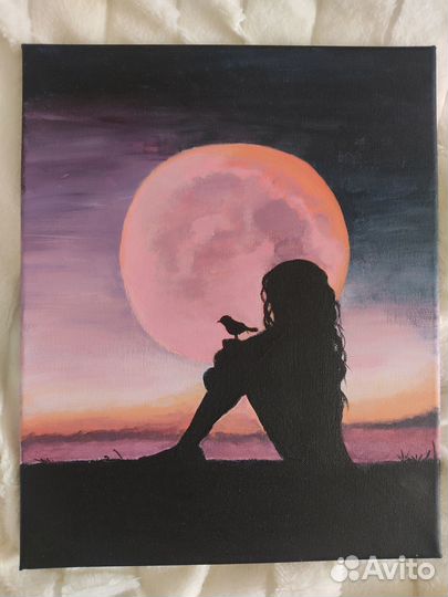 Картина на холсте акрил
