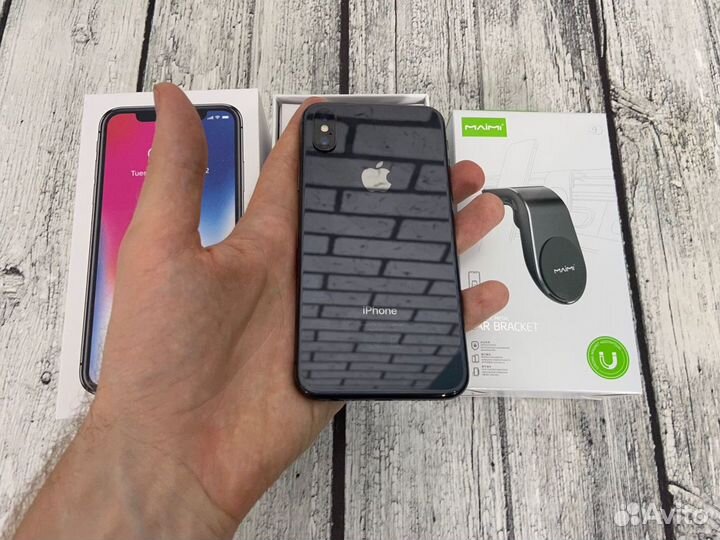iPhone X 64 gb black A1355