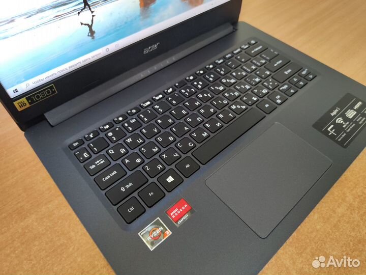 Ультрабук бу / Acer / новый / Ryzen 3 / IPS / ssd