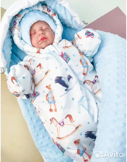 Конверт на выписку зимний (всесезонный)