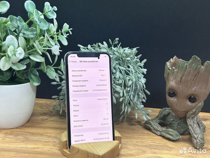 iPhone X, 64 ГБ