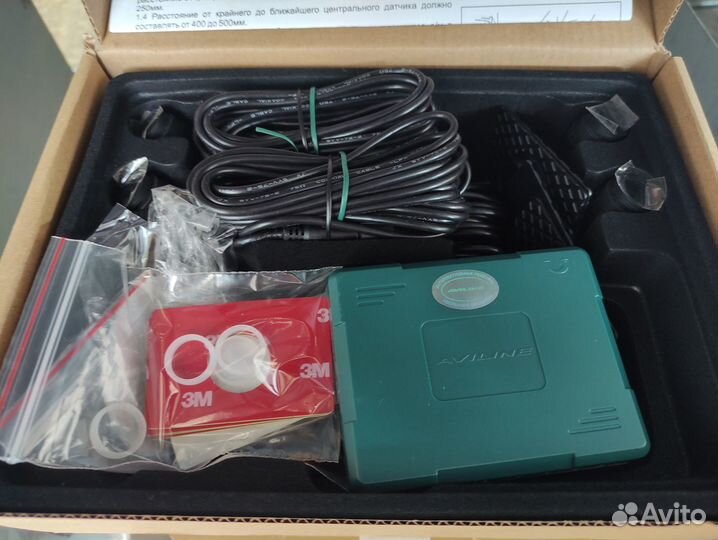 Система парковки aviline 4 датчика зуммер