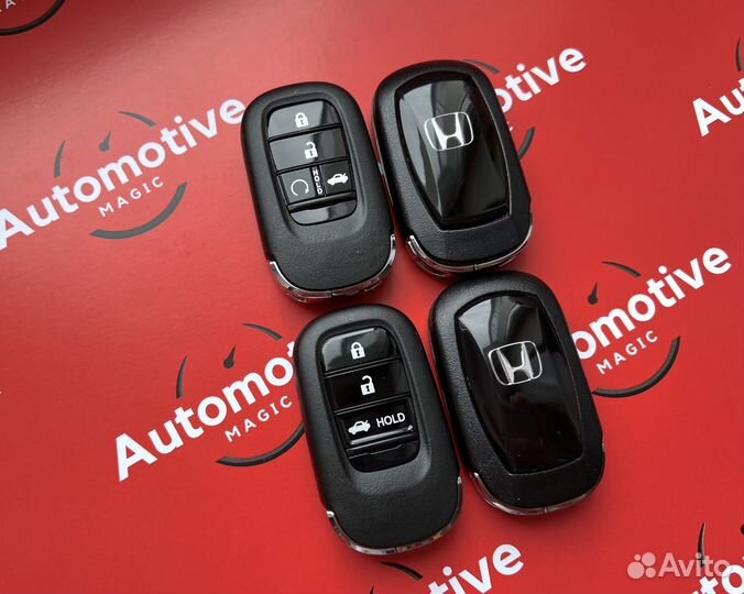 Ключ Honda Accord, Civic, CR-V, Fit с привязкой