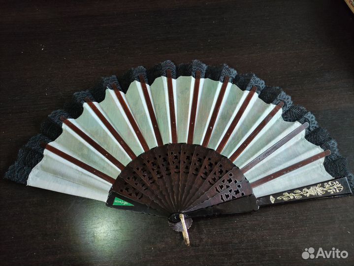 Веер винтаж Испания 60-70 гг
