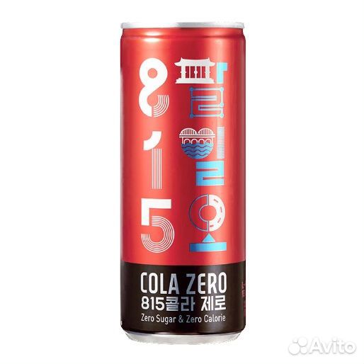 Напиток газированный 815 Cola Zero ж/б, 250мл