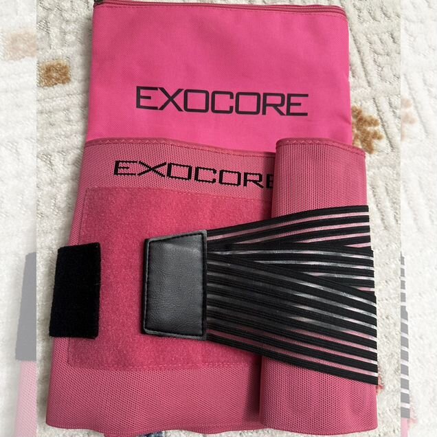 Пояс exocore розовый