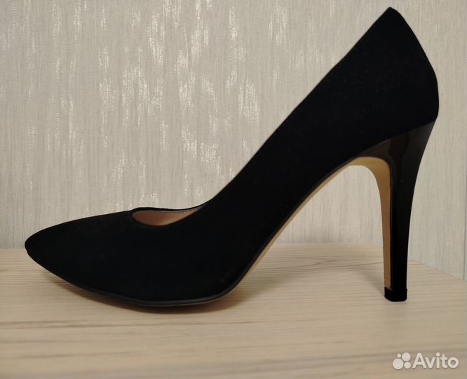 Туфли замшевые р 37