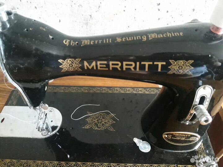 Швейная машина merritt с ножным приводом
