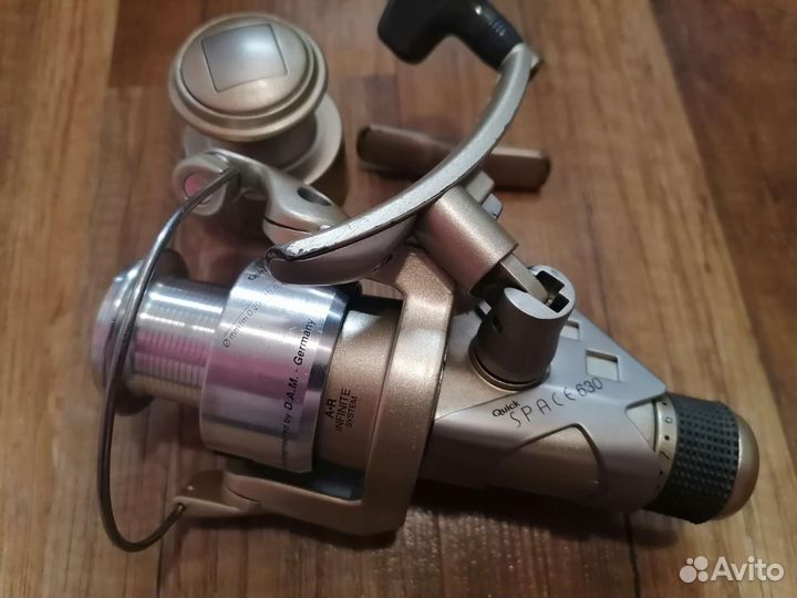 Катушка DAM Quick Space 630 + шнуры