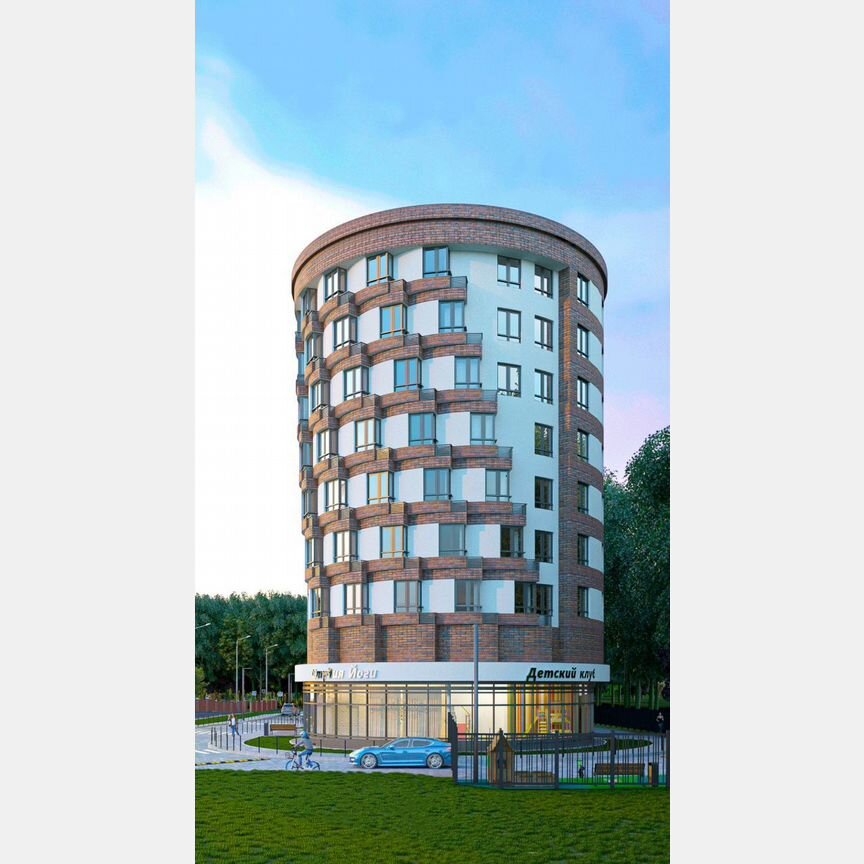 Апартаменты-студия, 27,1 м², 4/4 эт.