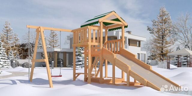 Детская площадка Савушка Мастер 1 (4 сезона)