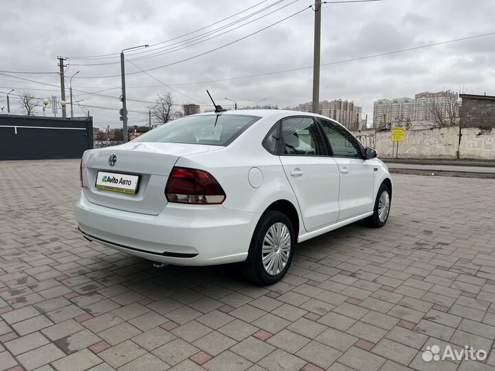 Volkswagen Polo 1.6 AT, 2018, 126 000 км