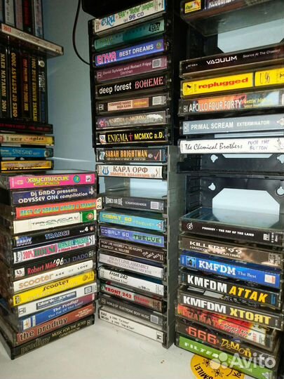 Кассеты Рейв, Электроника, Эмбиент, DJ, Индастриал