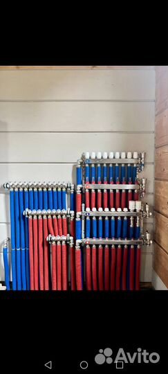 Отопление под ключ,Тёплый пол.Гвс, Хвс