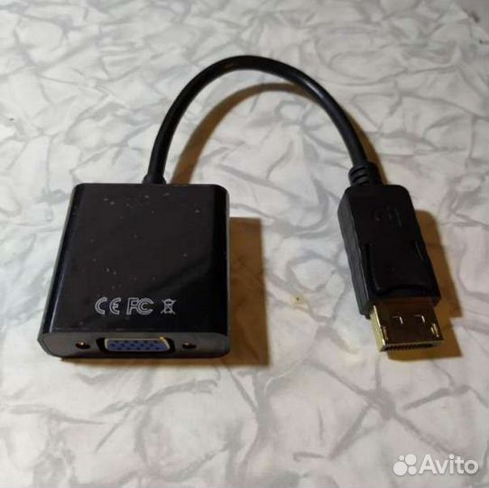 Адаптер с VGA на hdmi и c DP, DVI, hdmi на VGA RCA