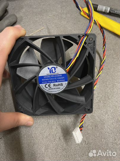 Кулер 120х120, 6pin