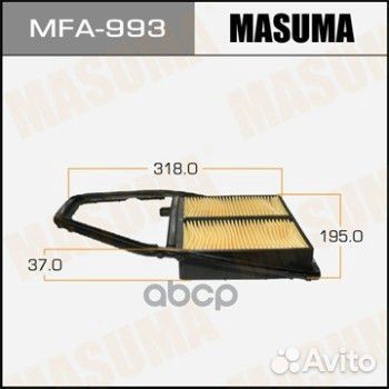 Фильтр воздушный honda Civic VI 1.7 01- MFA-99