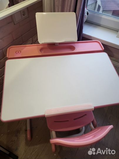 Комплект Растущая парта / стол трансформер и стул