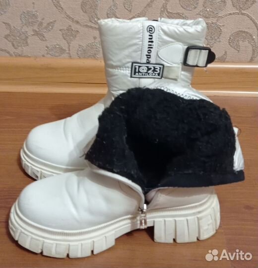 Полусапоги зимние для девочки