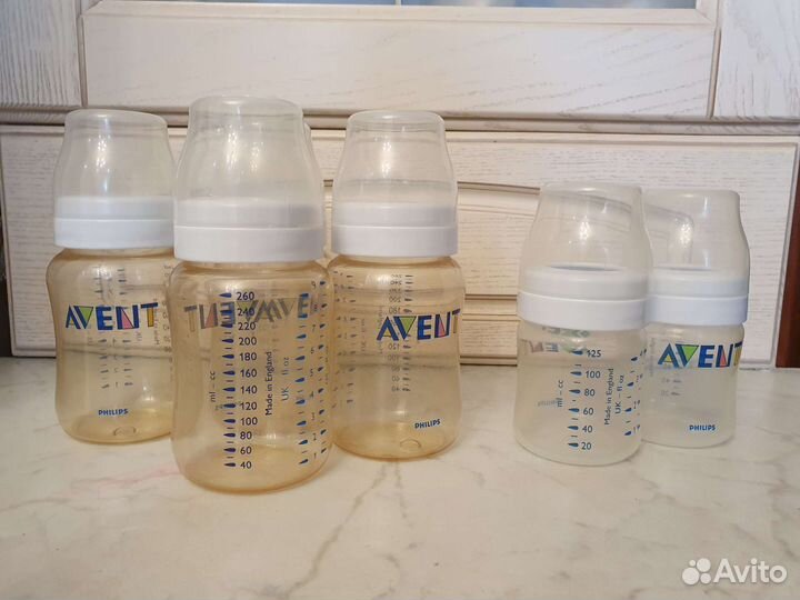 Бутылочки для кормления avent