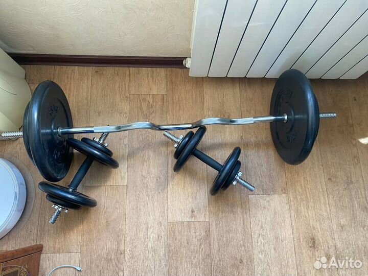 Регулируемые подъемные легкие гантели, Штанги гриф