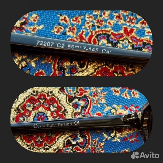 Солнцезащитные очки дизайн Италия зеркальные линзы