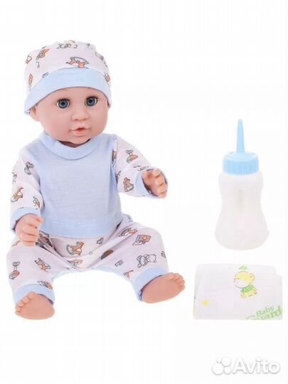 Кукла-пупс 36 см Мой Малыш со звуковыми эффектами